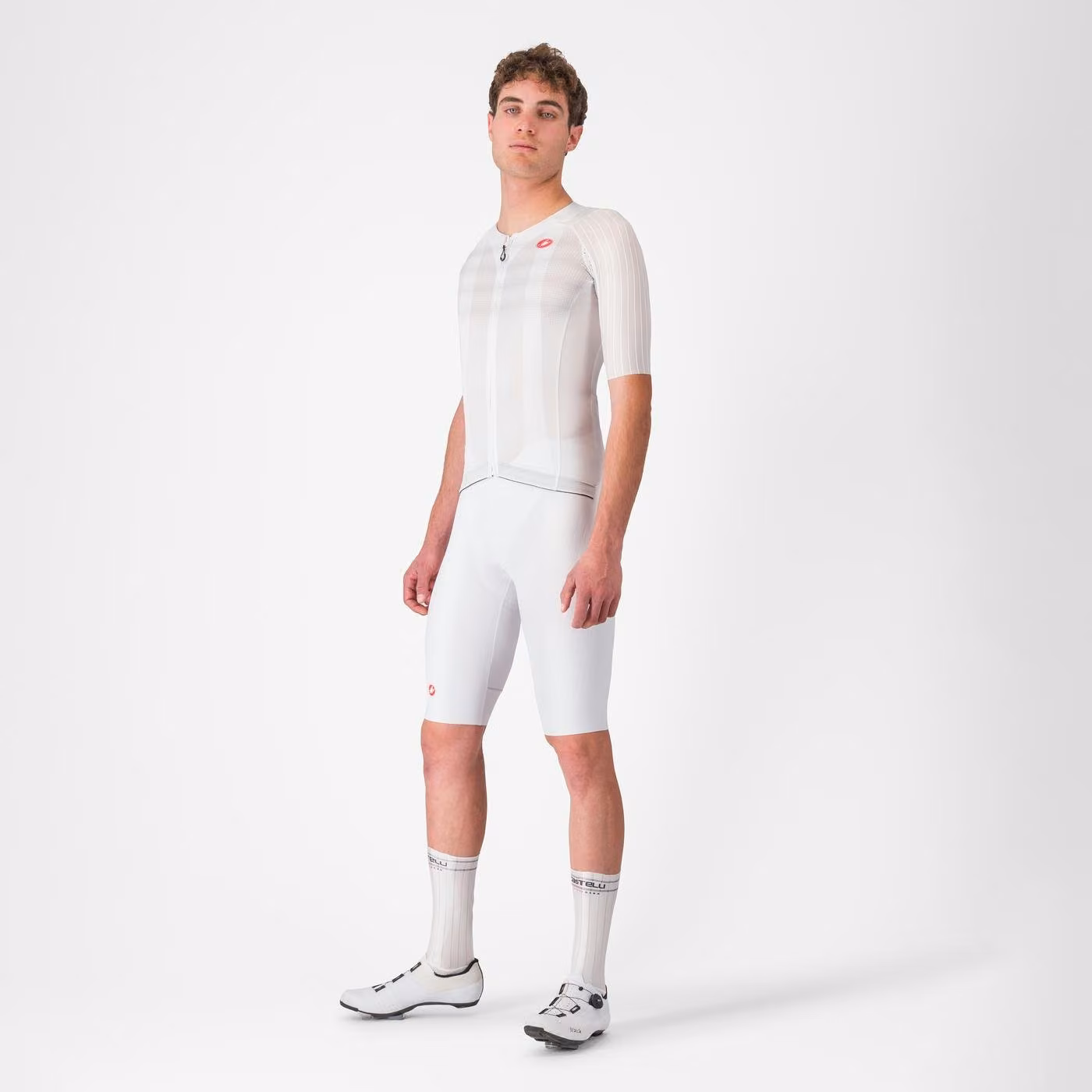Castelli Aero Race 8S Jersey White image 7