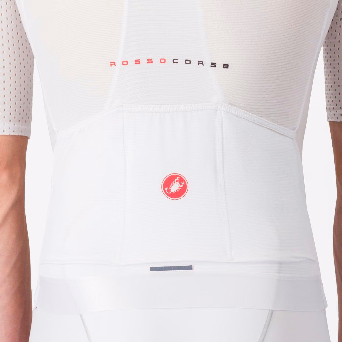 Castelli Aero Race 8S Jersey White image 4