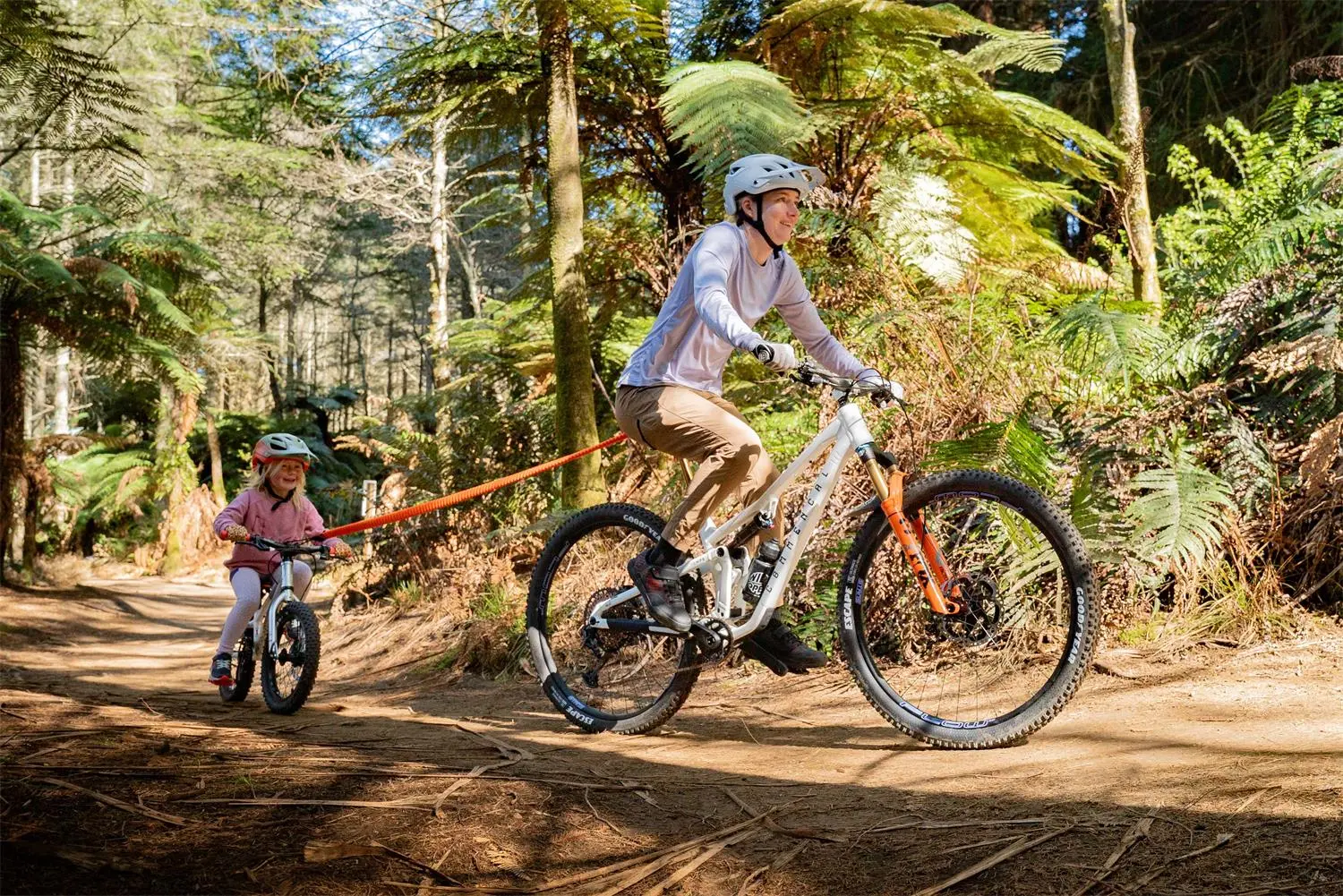 Kids Ride Shotgun - MTB Tow Rope image 6