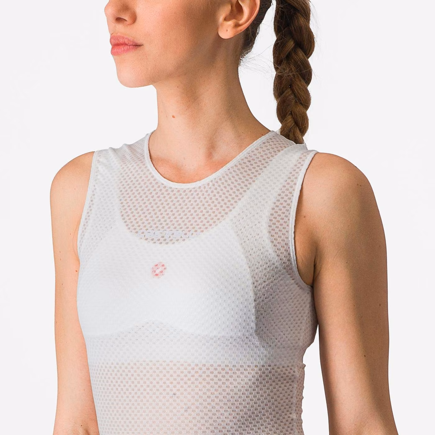 Castelli Pro Mesh Sleeveless Baselayer Women's White image 5