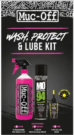 Muc-Off - Bicycle Clean Protect and Lube Kit (Dry)