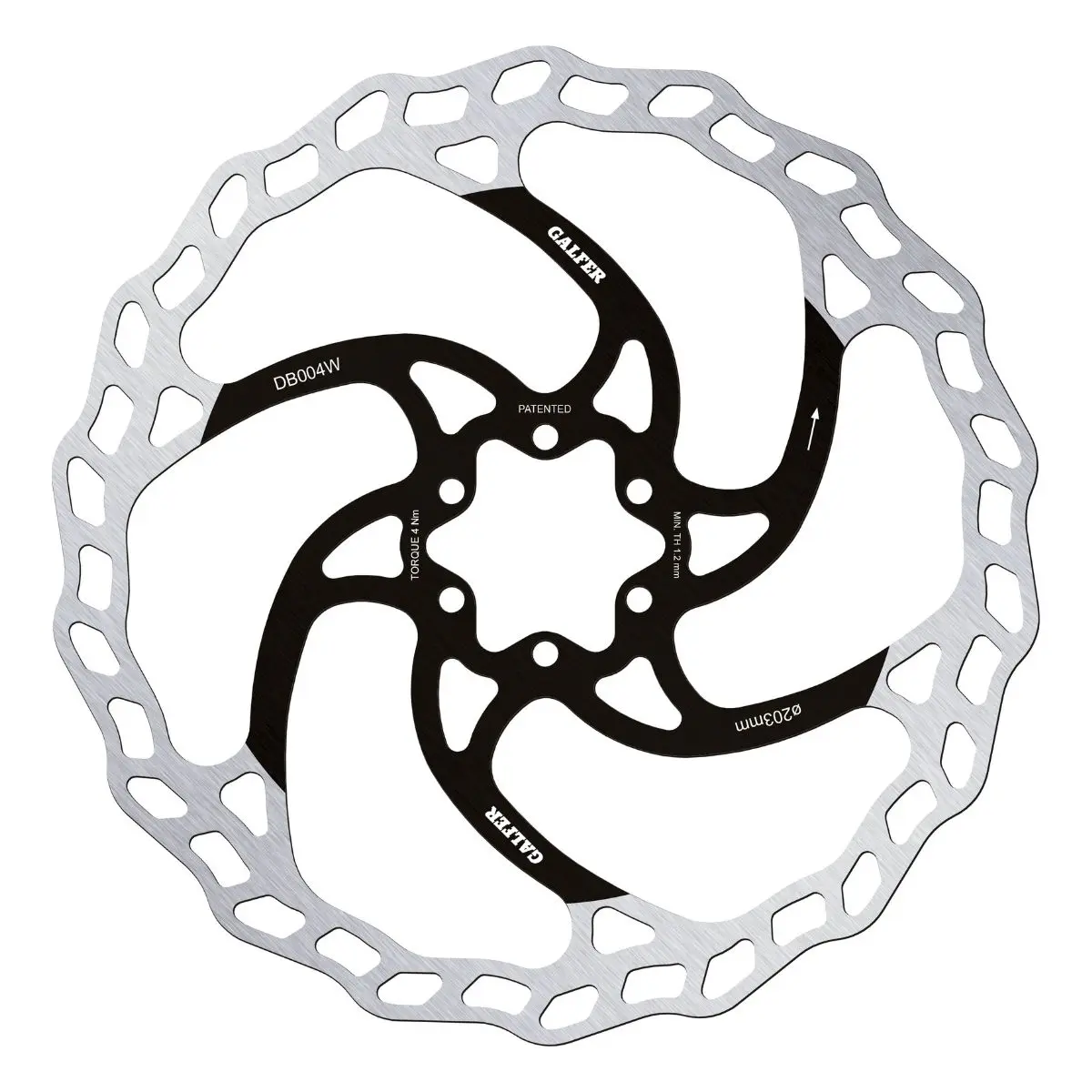 GALFER - MTB WAVE DISC ROTOR - 6-BOLT image 4