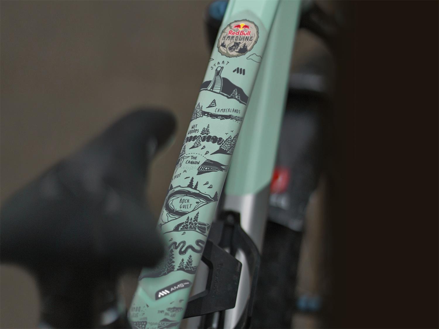 All Mountain Style - Red Bull Hardline Frame Guard image 5
