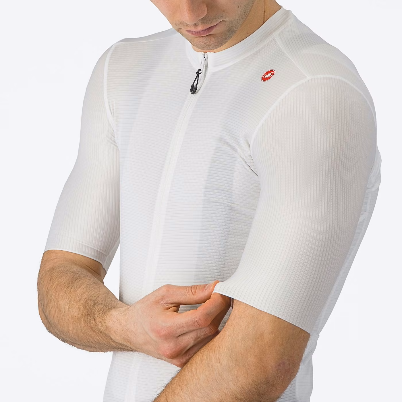 Castelli Espresso Men's Jersey Ivory/Dark Gray image 6