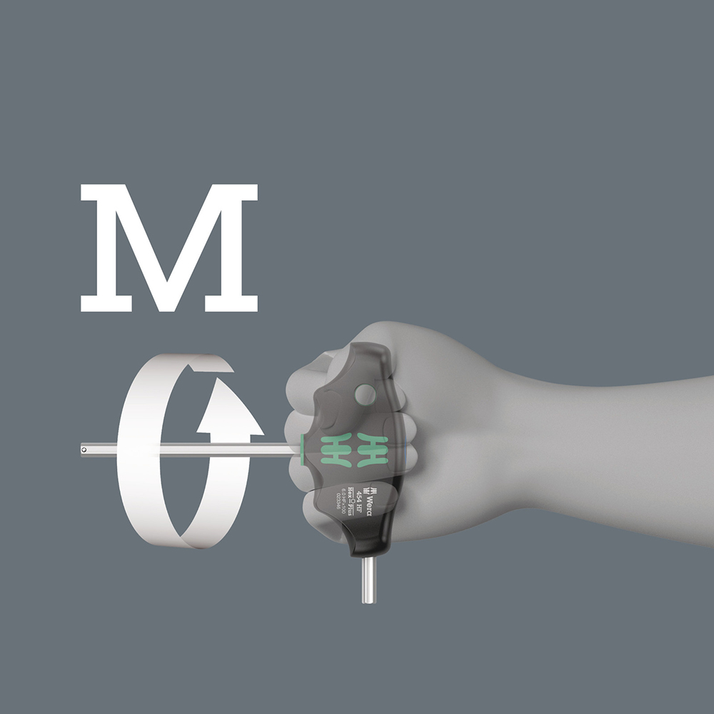 Wera Series 400 T-Handle Hex With Holding Function image 5