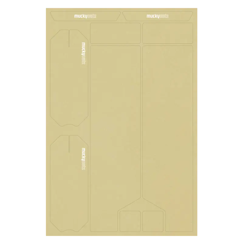 Mucky Nutz Fork & Crank Skinz Clear image 10