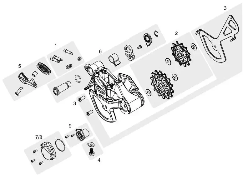TRP - EVO Derailleur Small Parts
