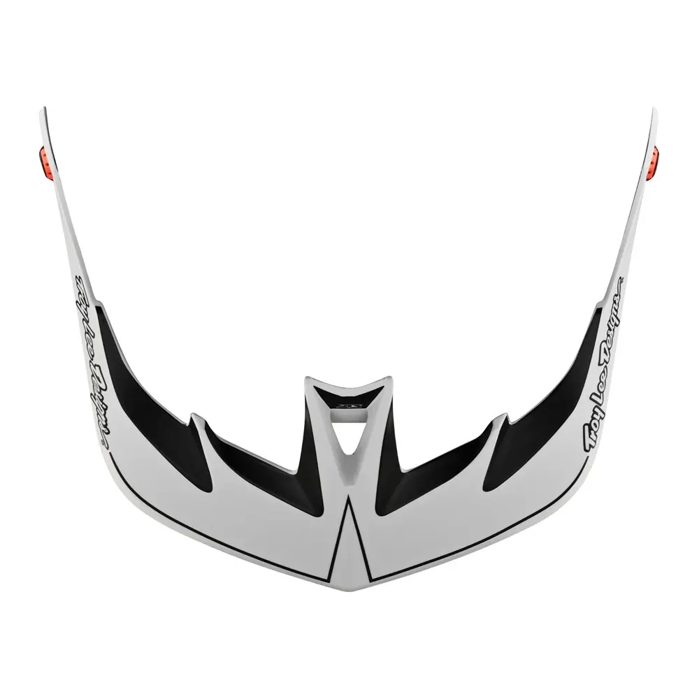 A3 VISOR PIN WHITE / RED