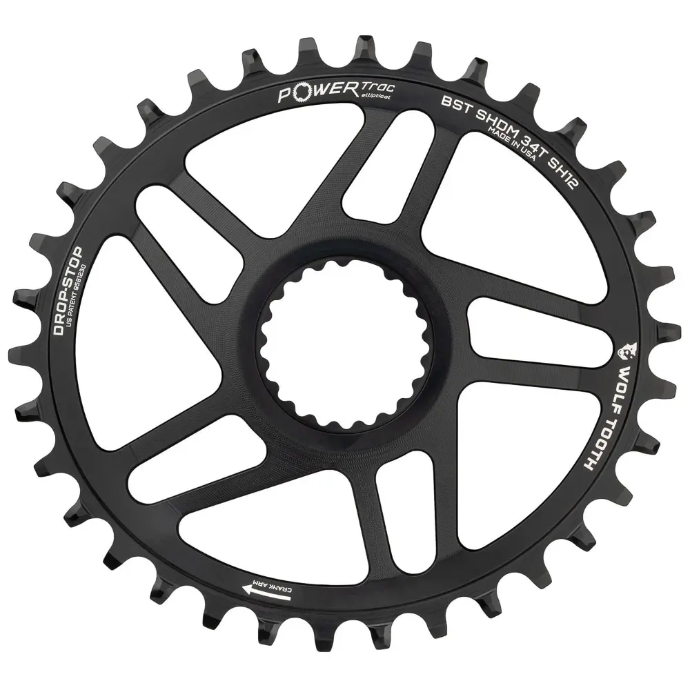 SHIMANO DM OVAL DROP-STOP CHAINRING - BOOST - SHIMANO HG+ image 3