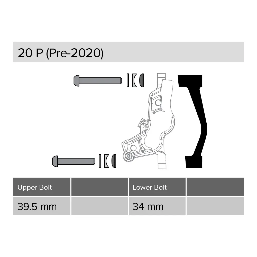 SRAM Post Bracket 20P CPS & STD Bolts image 2