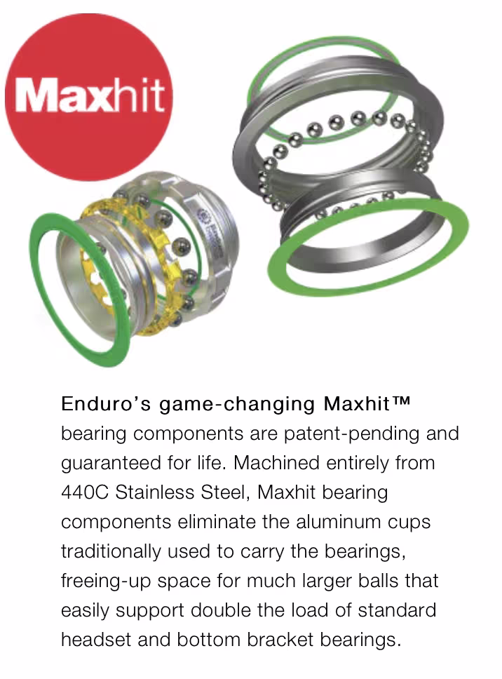 Enduro BSA Maxhit 440C Stainless Steel for 30mm image 3