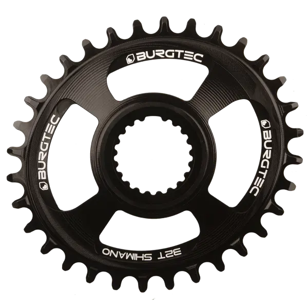 Burgtec Shimano Direct Mount Oval Thick Thin Chainring