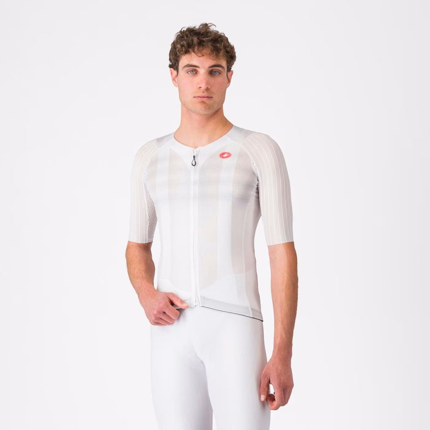 Castelli Aero Race 8S Jersey White