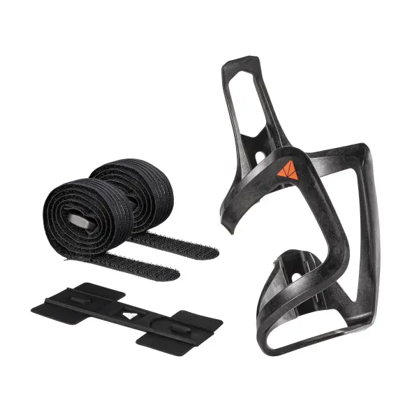Granite Designs Aux E+ Carbon Bottle Cage with Strap Kit image 2