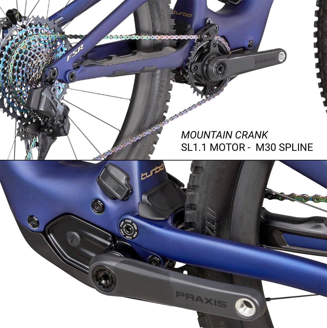 Praxis - Specialized SL1.1 M30 E-Bike Cranks image 3